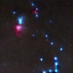 generated: a view of the Orion constellation in the night sky #6